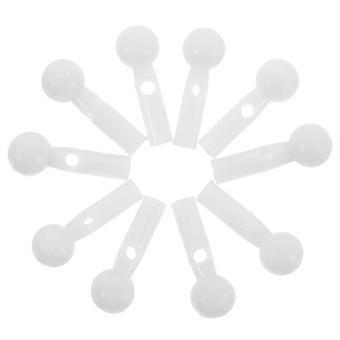 10pcs Umbrella Tail Beads Plastic Umbrella Repair Tips Umbrella Bone Cover Umbrella Head Beads Umbrella Components For Folding Umbrella