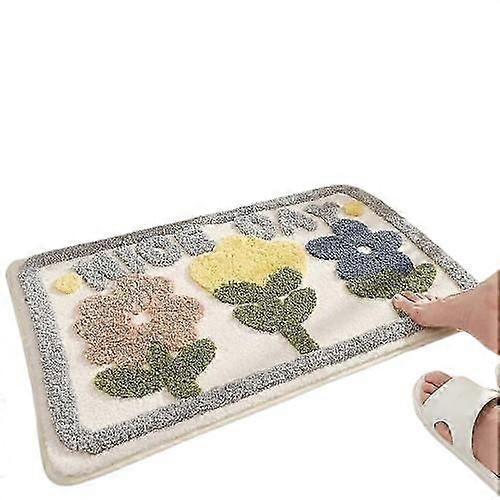 Soft Microfiber Bath Mat with Non Slip Backing