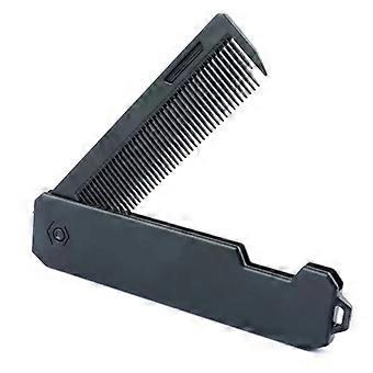 Portable Plastic Folding Pocket Combs Barber Men Oil Head Beard Combs Hair Styling Combs