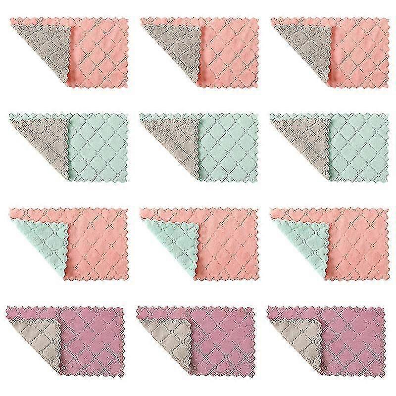 Fiber Dish Towel For Kitchen Use