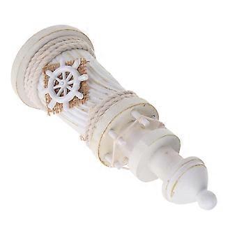Wooden Small Lighthouse Decorative Nautical Theme Lighthouse Ornament Party Decor