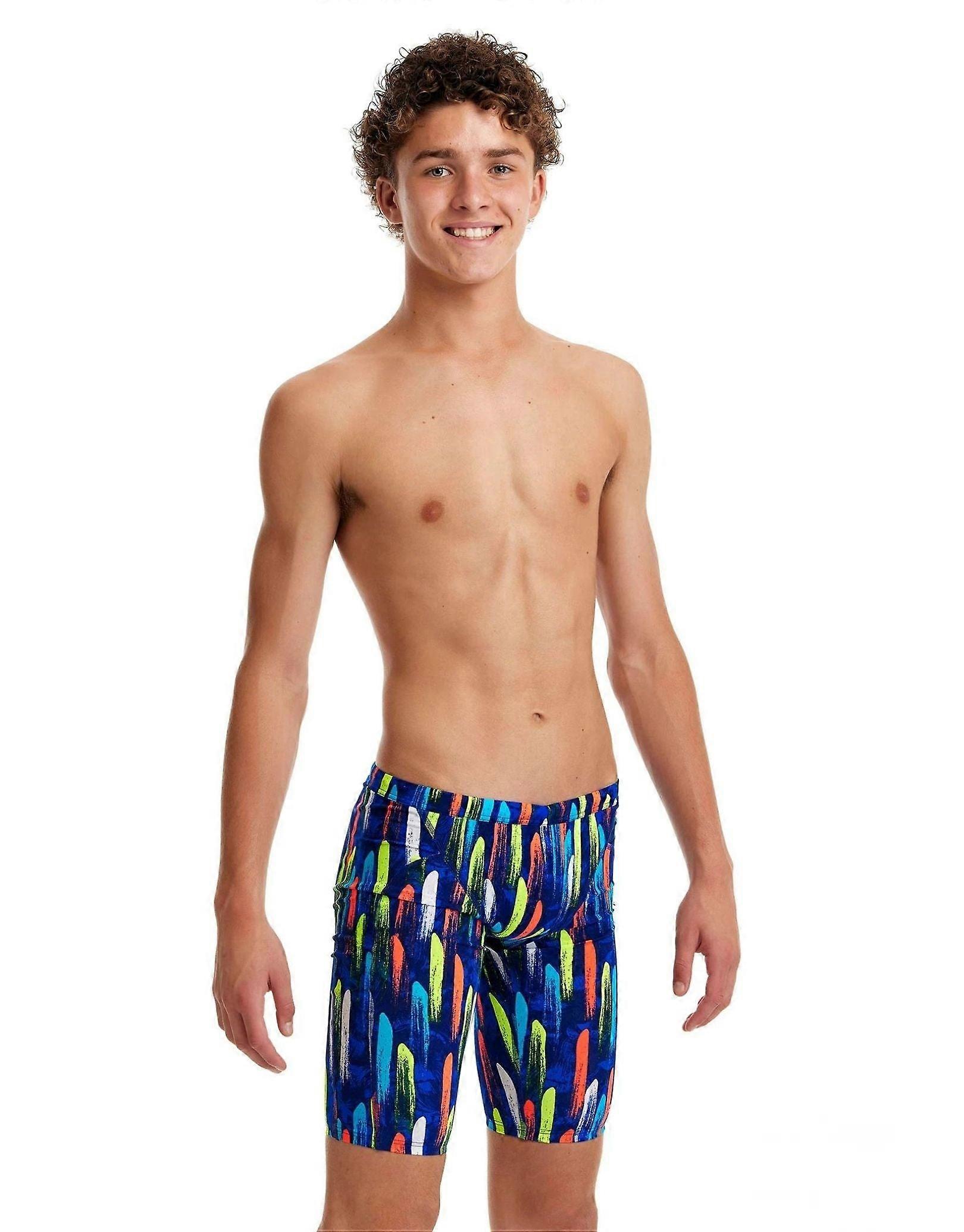 Funky Trunks Boys Fire Cracker Training Jammers