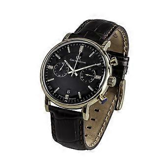 Carl of Zeyten men's watch wristwatch quartz Bühlot CVZ0037GBK
