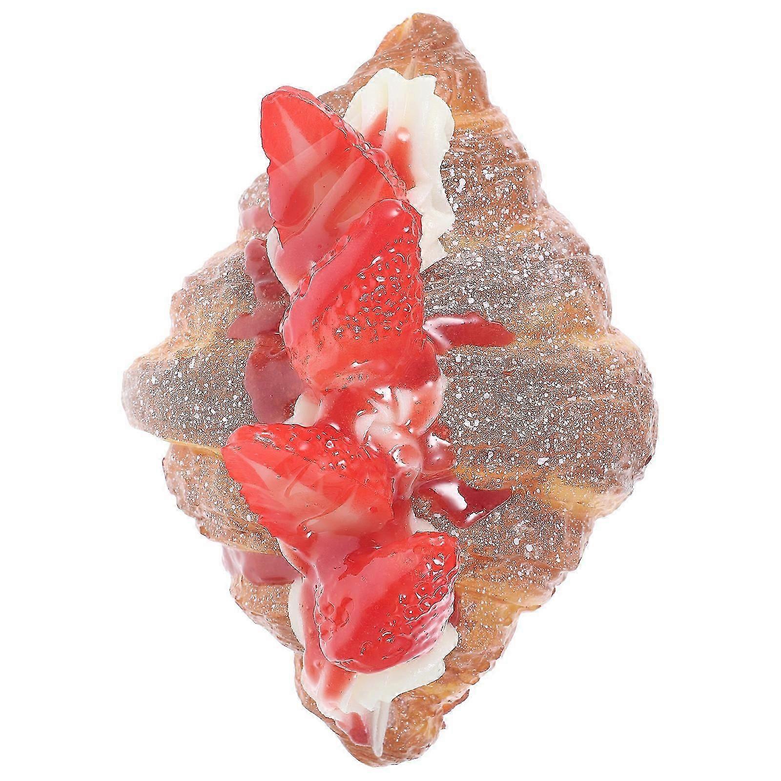 Croissant Decor Artificial Bread Model for Decor