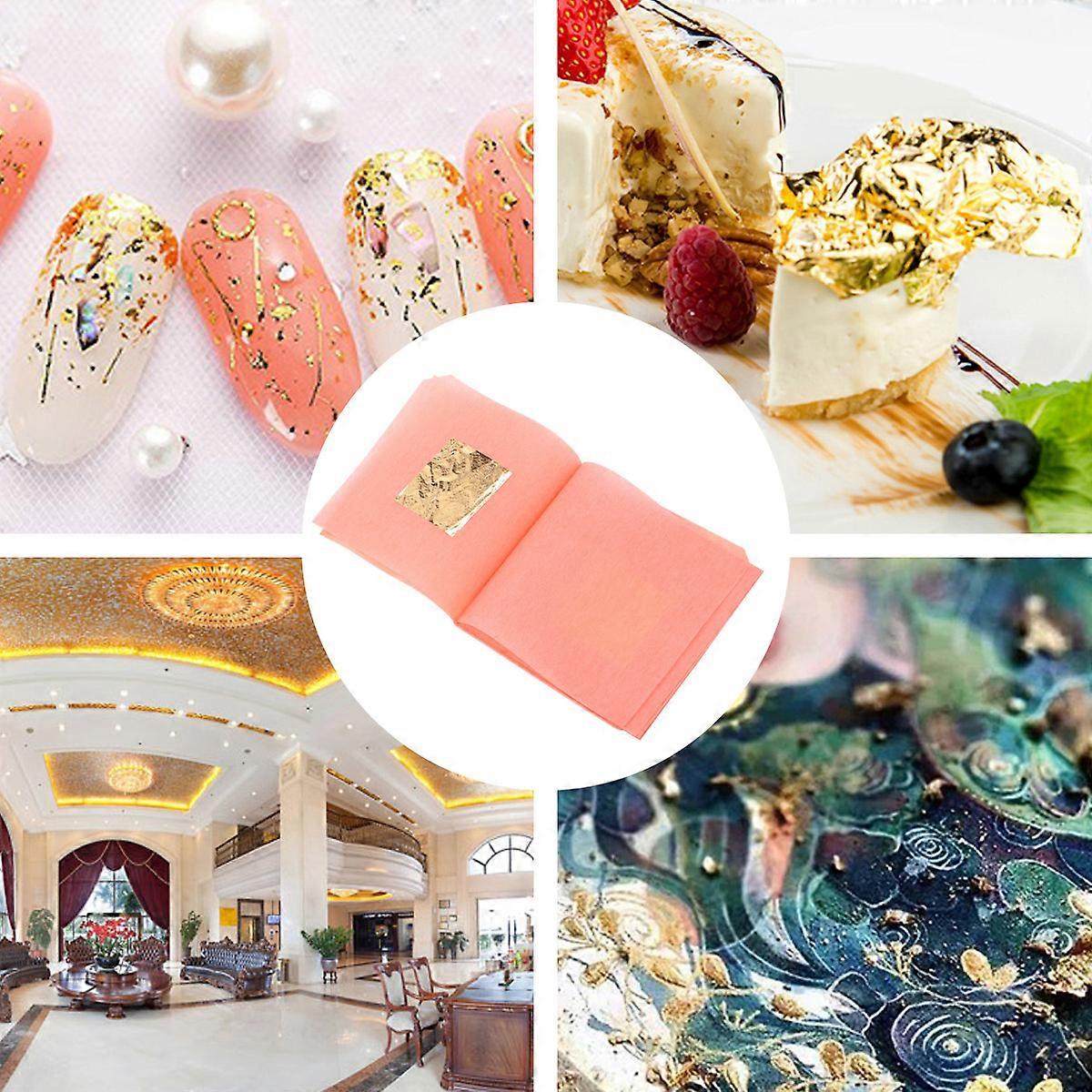 Foil Paper Decorative Sheets for Decor 10Pcs Delicate Crafting