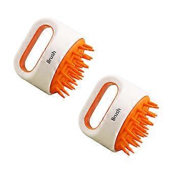 Scalp Massager Brush and Body Scrubber Set for Deep Cleaning, Gentle Massage and Wet/Dry Use