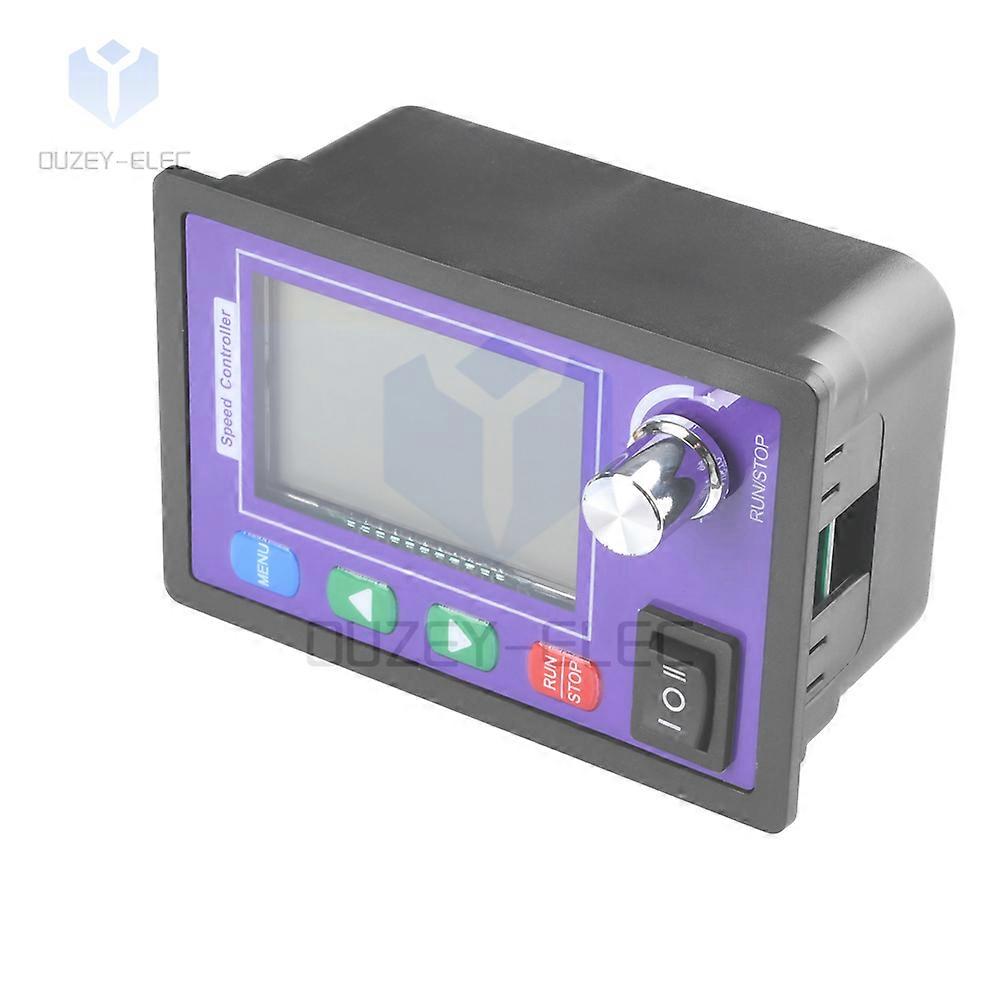 30A DC Motor Speed Controller Wireless Remote and LCD Display, 10-55V Reversible