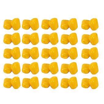 Lot de 50 leurres artificiels souples pour la pche  la carpe en eau douce