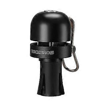 ROCKBROS Rennrad-Fahrradklingel 18-25mm Lenkerstecker, wasserdicht, hohe Lautstärke, schwarz, Set