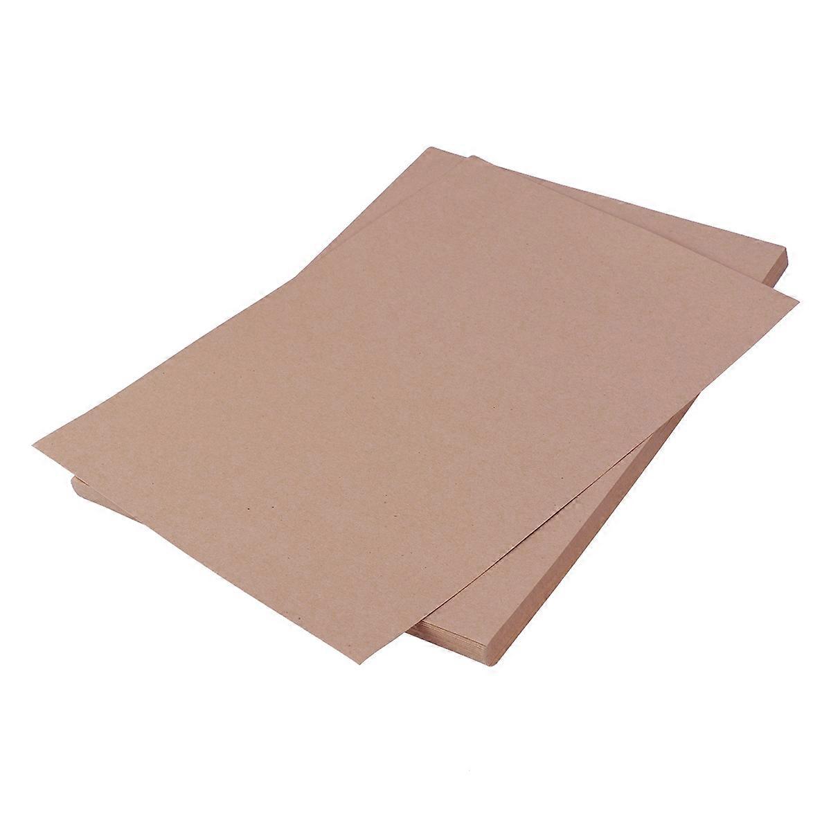 50 ark A4 Kraftpapper Ark Blomomslagspapper Presentpapper (kaffe)