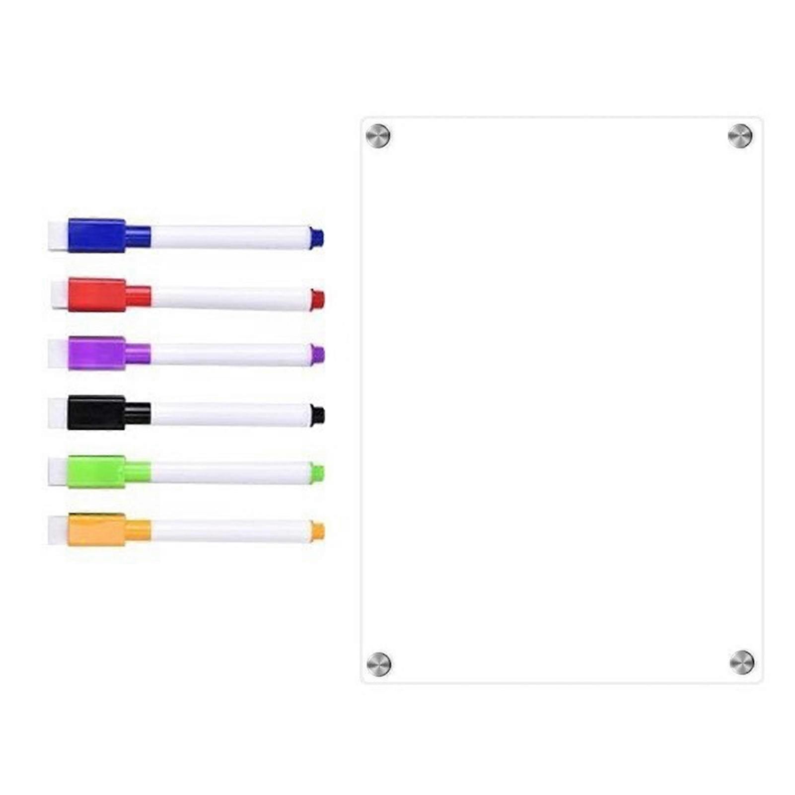Scratch-Resistant Refrigerator Notepad for Kitchen and Office