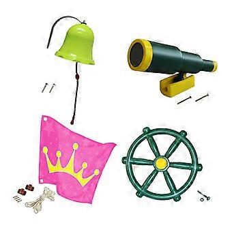 Outdoor Playground Accessories Steering Wheel for Tree House Garden Children