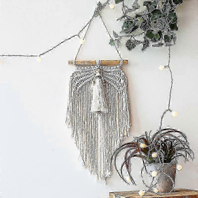 Handmade Macrame Wall Hanging Tapestry Boho Chic Wall Decor compatible with Home PD