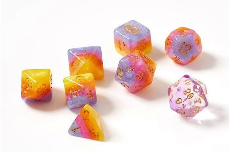 Tahitian Sunset Polyhedral Dice Set - Sirius Dice