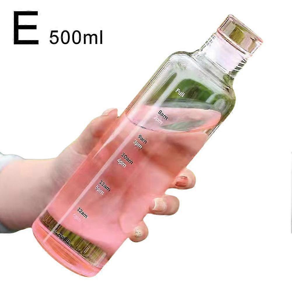 Clear Plastic Water Bottle, 500ml/700ml Capacity
