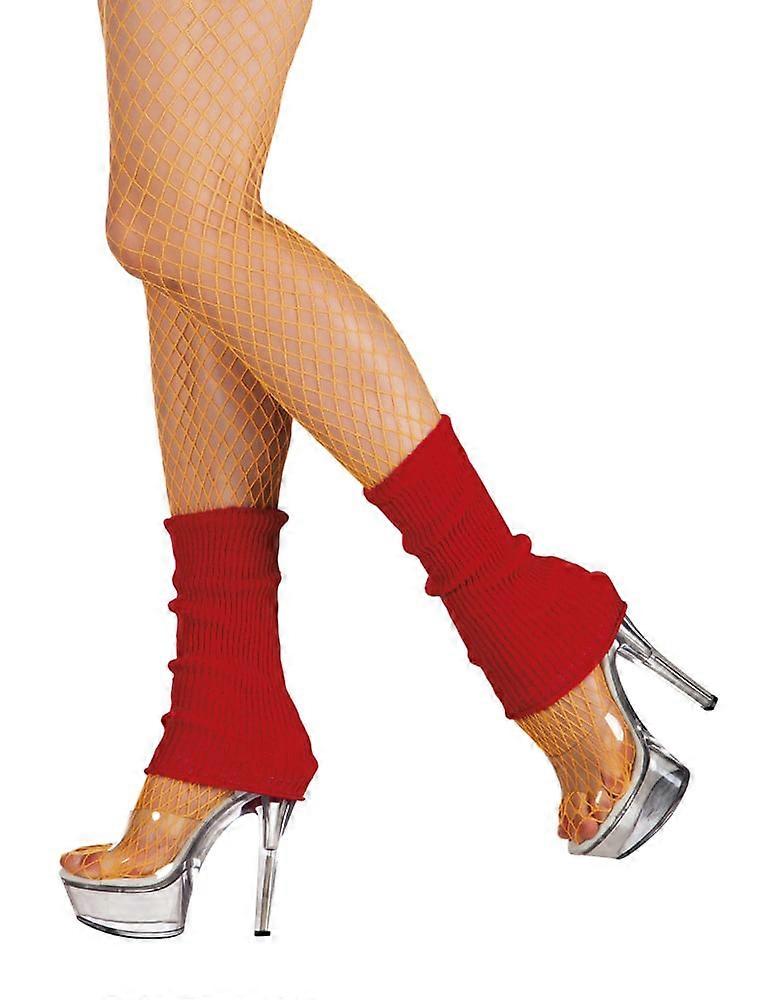 Women's red leggings