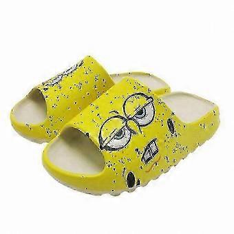Spongebob Character Slippers for Children and Couples with Thick Soles