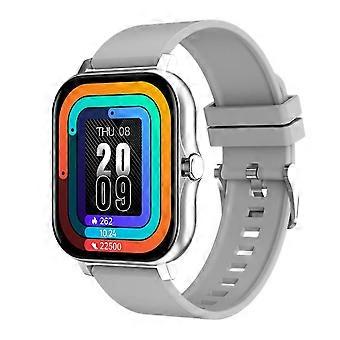 Smart Watch Fitness Tracker With Heart Rate Oxygen Blood Health Sleep Monitor Silicone Strap Full Touch Sport Watch For Men Women