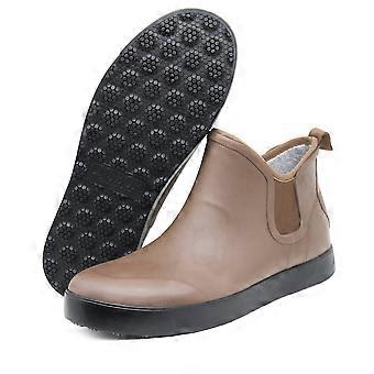 Men's Fashionable Anti-Slip Rain Boots, Flat Sole Waterproof Shoes for Outdoor