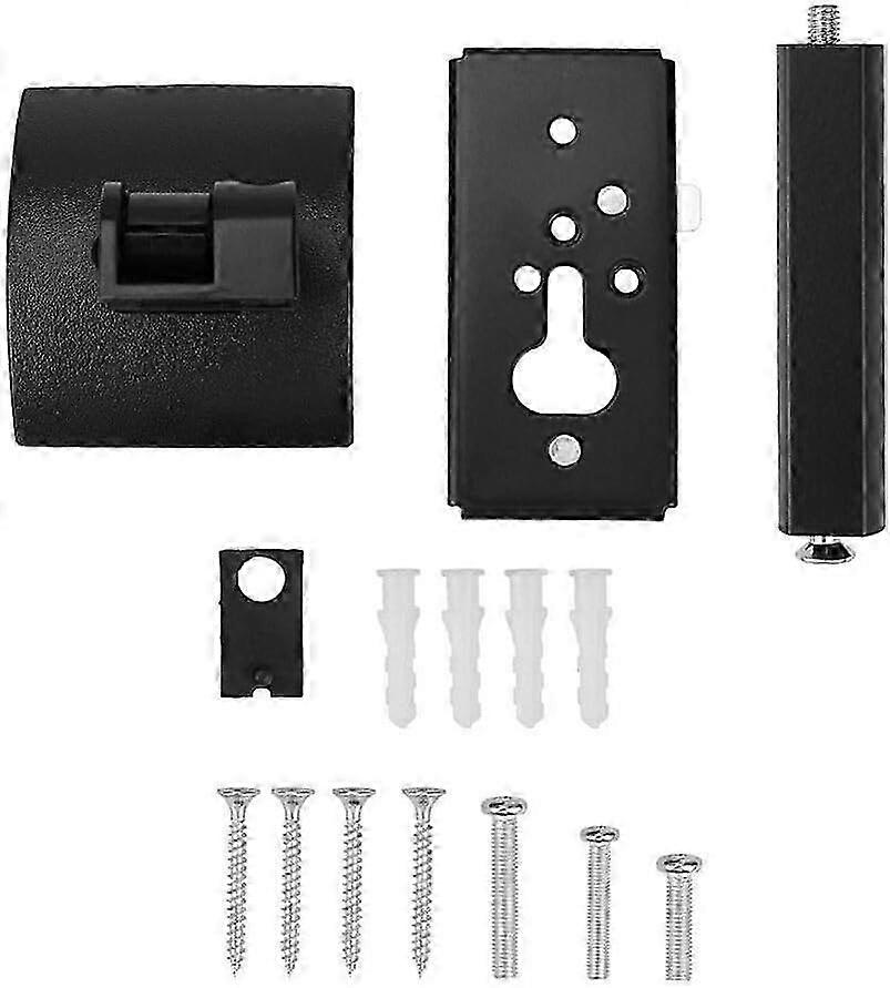 Speaker Wall Mount Bracket ABS Black