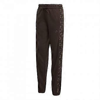 Adidas Dam/Dam Leopardmönstrade Joggingbyxor