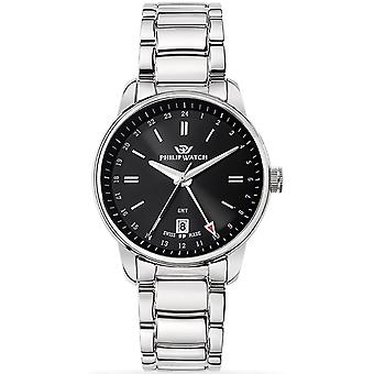 Philip watch kent Swiss Quartz Analog Man Watch with R8253178008 Stainless Steel Bracelet