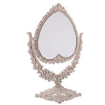 Retro-Kosmetikspiegel aus Glas, Make-up-Werkzeug für Damen, 1 Stück