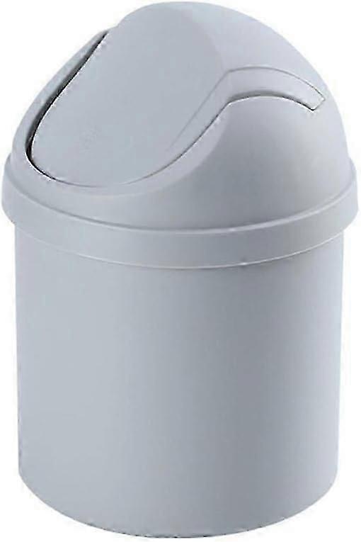 Gray Mini Office Bin, Small Waste Bin, Table Office Bin 690.