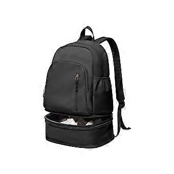 Waterproof Gym Backpack with Shoe Compartment and Wet Pocket for Workout, Swimming, Training Trips