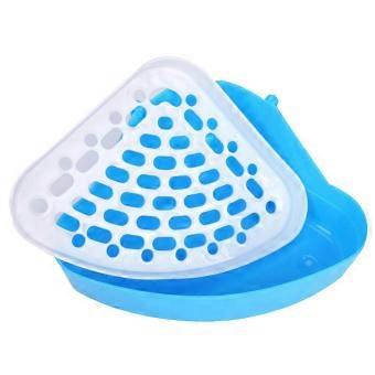 Geometric Shaped Potty Toilet Corner Bedding Box Small Animal Universal Toilet#gg
