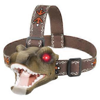LED Headlight For Kids Dinosaur Toys Roaring Tyrannosaurus Shapes Toys LED Headlight Headlamp@JJ