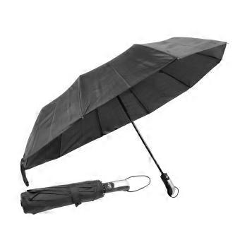 Compact Travel Umbrella Automatic Open Close, Windproof 10 Ribs Lightweight Folding Umbrella for Women and Men