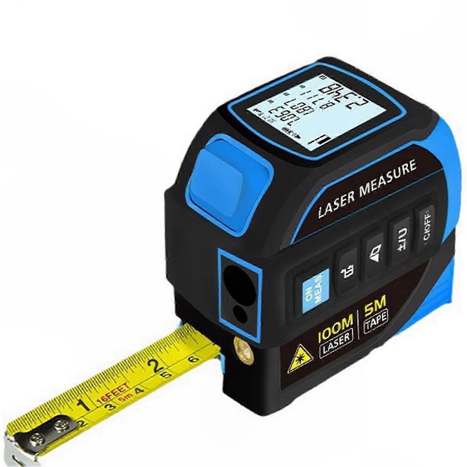 Precision Cross-Laser Electronic Ruler