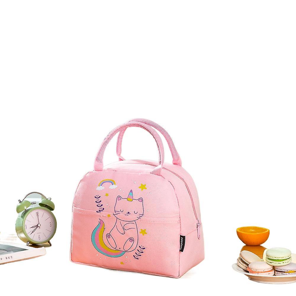 Children's Hand-carried Bento Bag European And American Creative Cartoon Small Student Aluminum Foil Ulation Lunch Box Bag