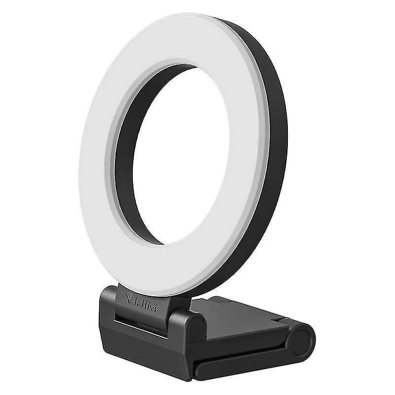 Cl07 自分撮りリング ライト Webカメラ ライト ipad タブレット ラップトップ PC ビデオ会議ライト 1/4 ベース マウント クリップ