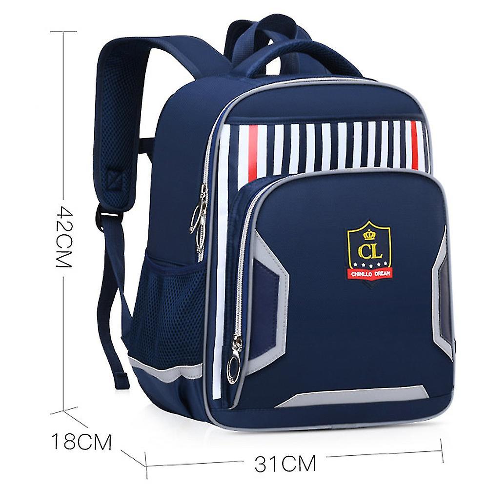 Burden-reducing, Breathable, Wear-resistant, Water-repellent Backpack Schoolbag For Primary School Students