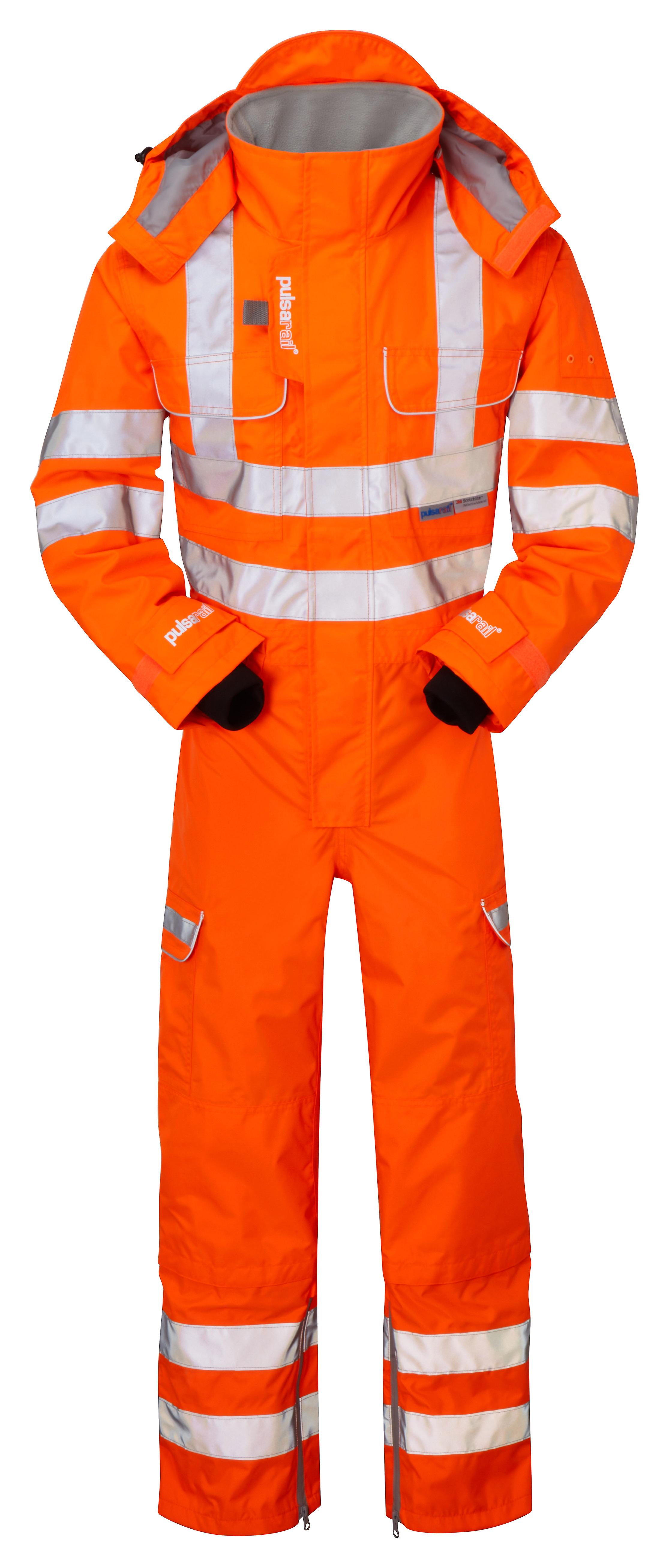 Pulsar PR505 Rail Specification Foul Weather Coverall Extra Large 3 Pack