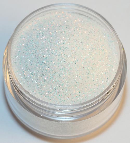 Nail glitter - Fine-grained - White rainbow blue - 8ml - Glitter