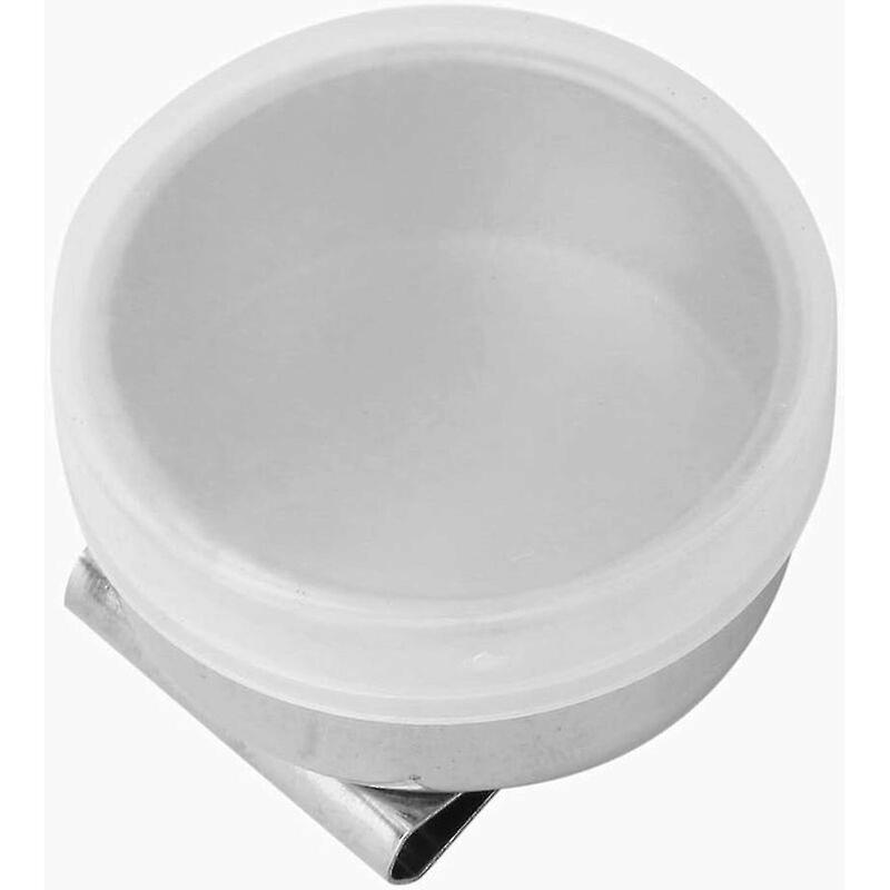 Stainless steel colored grease nipple