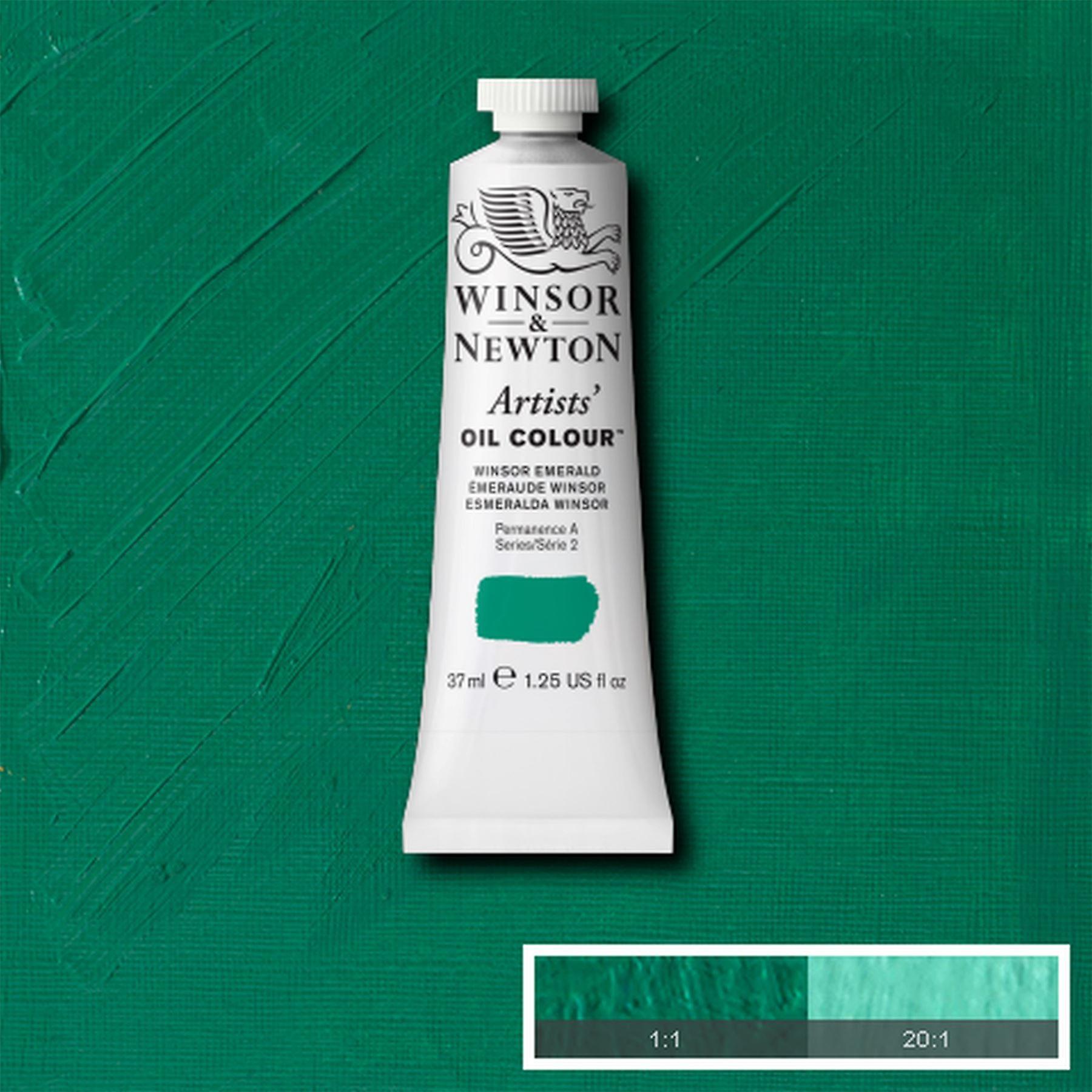 Winsor & Newton Artists' Oil Colour - Winsor Emerald - 37ml