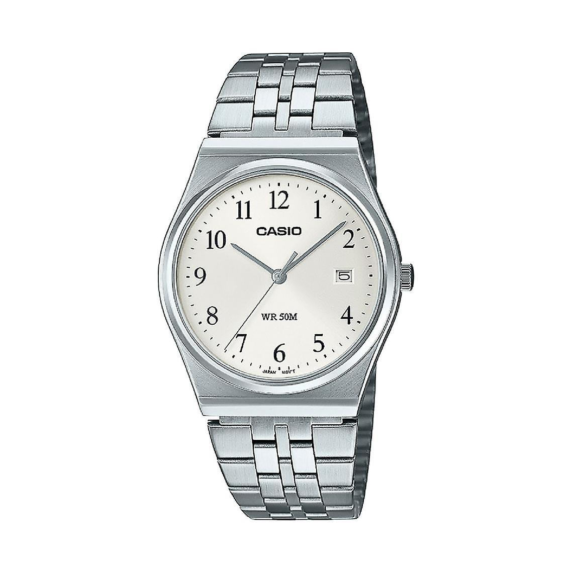 Herrklocka Casio MTP-B145D-7BVEF - Silver stålrem