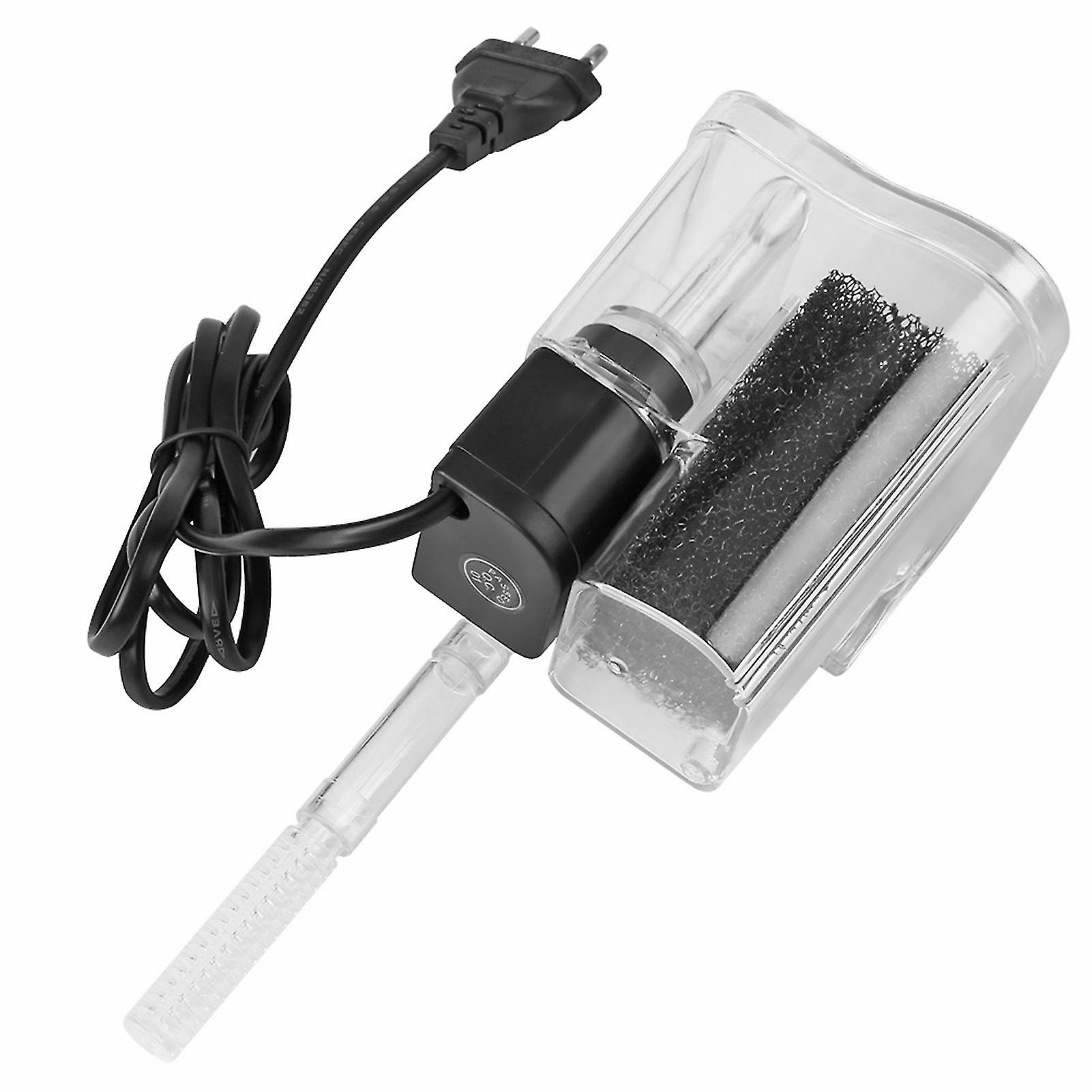 Hanging External Oxygen Pump for Aquariums - Adjustable Flow Rate, Quiet Operation, Fits 10-150 Gallon Tanks