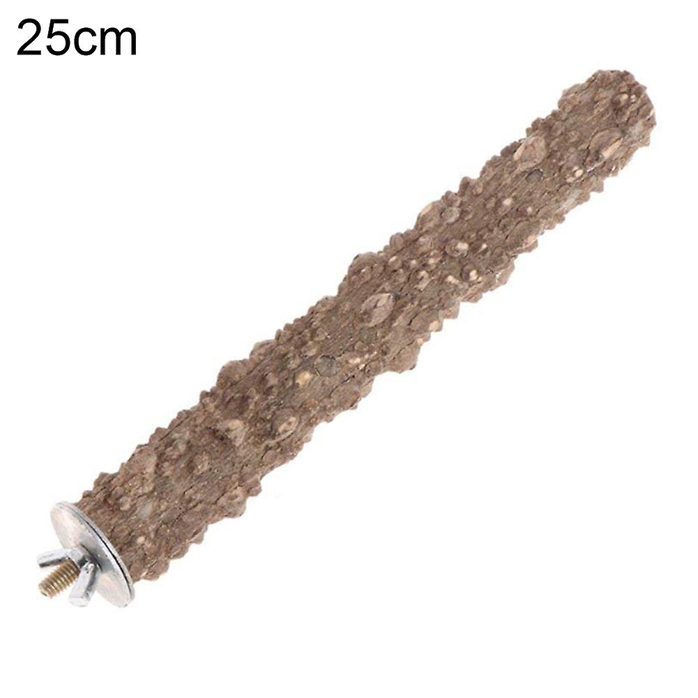 ZHOUBA Pet Bird Parrot Stand Perch Stick Platform Grinding Paw Cage Hanging Chew Toy