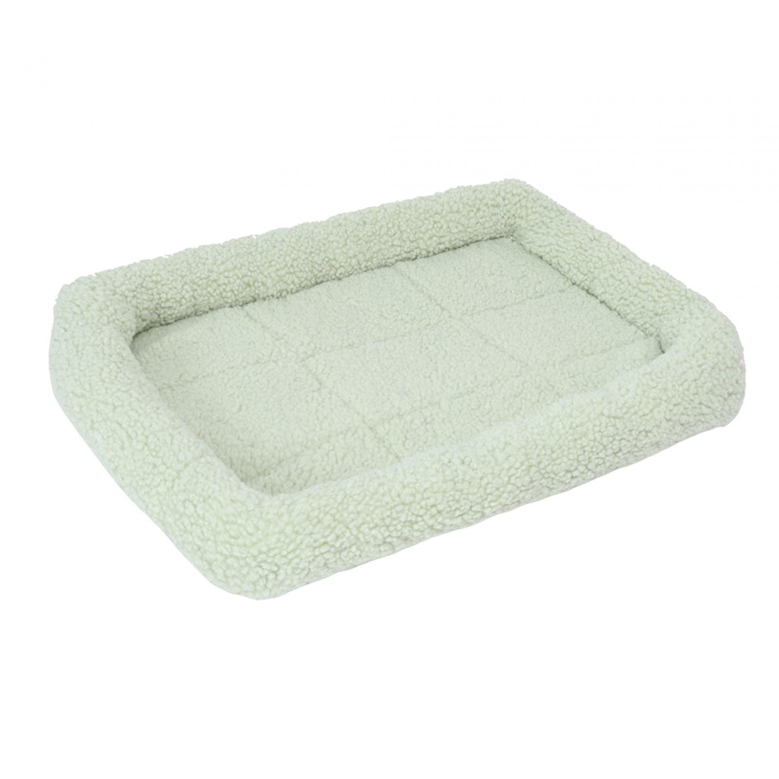 Cat Bed Cushion Rectangle Pet Pad Washable Cuddler Bed Playing Puppy Dog Bed