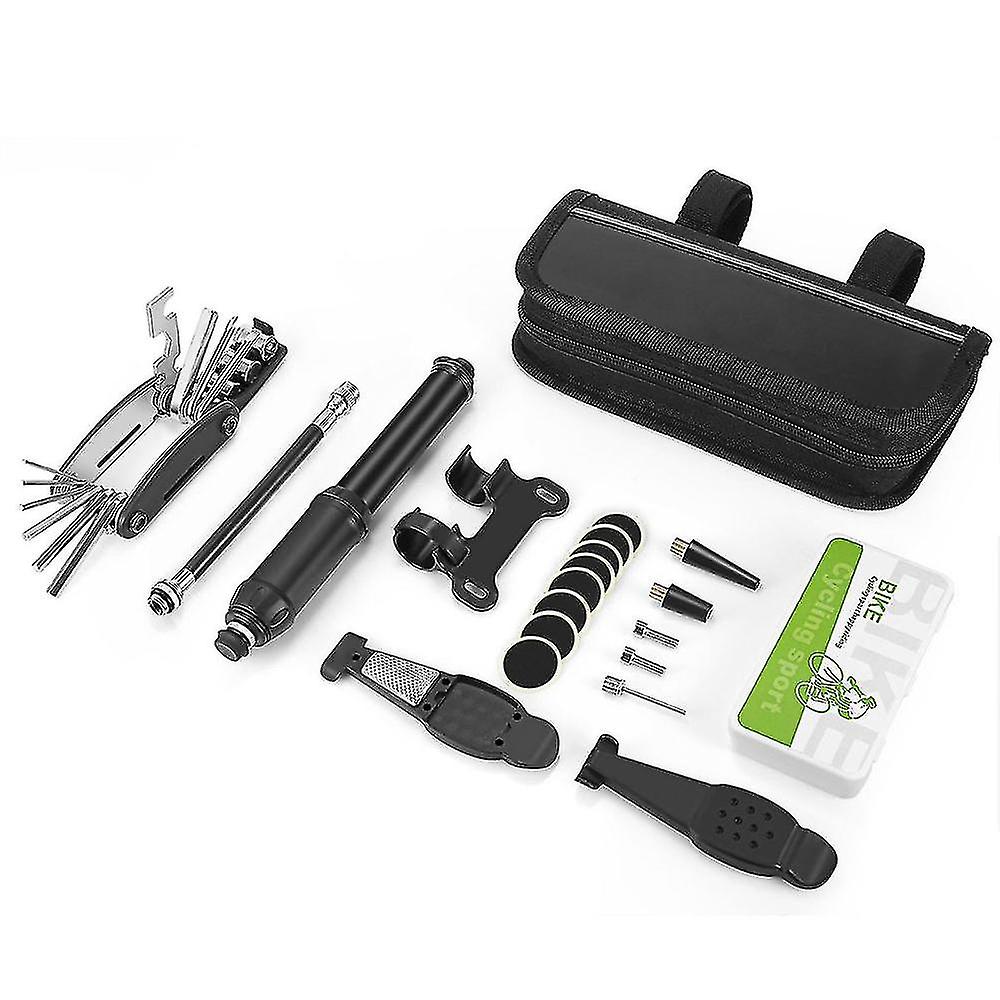 Bicycle Puncture Repair Kit And Pump Bicycle Puncture Repair Set