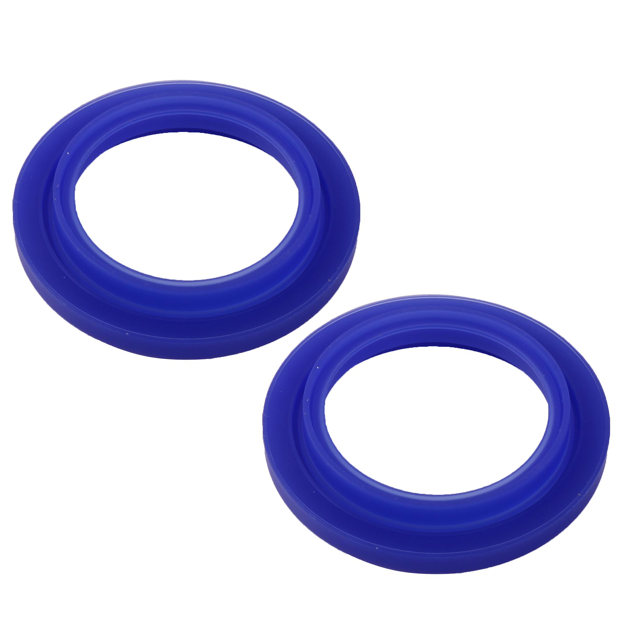 2 Pcs Brewing Group Head Gasket Replacement for PU6910 EM7000 47mm Blue