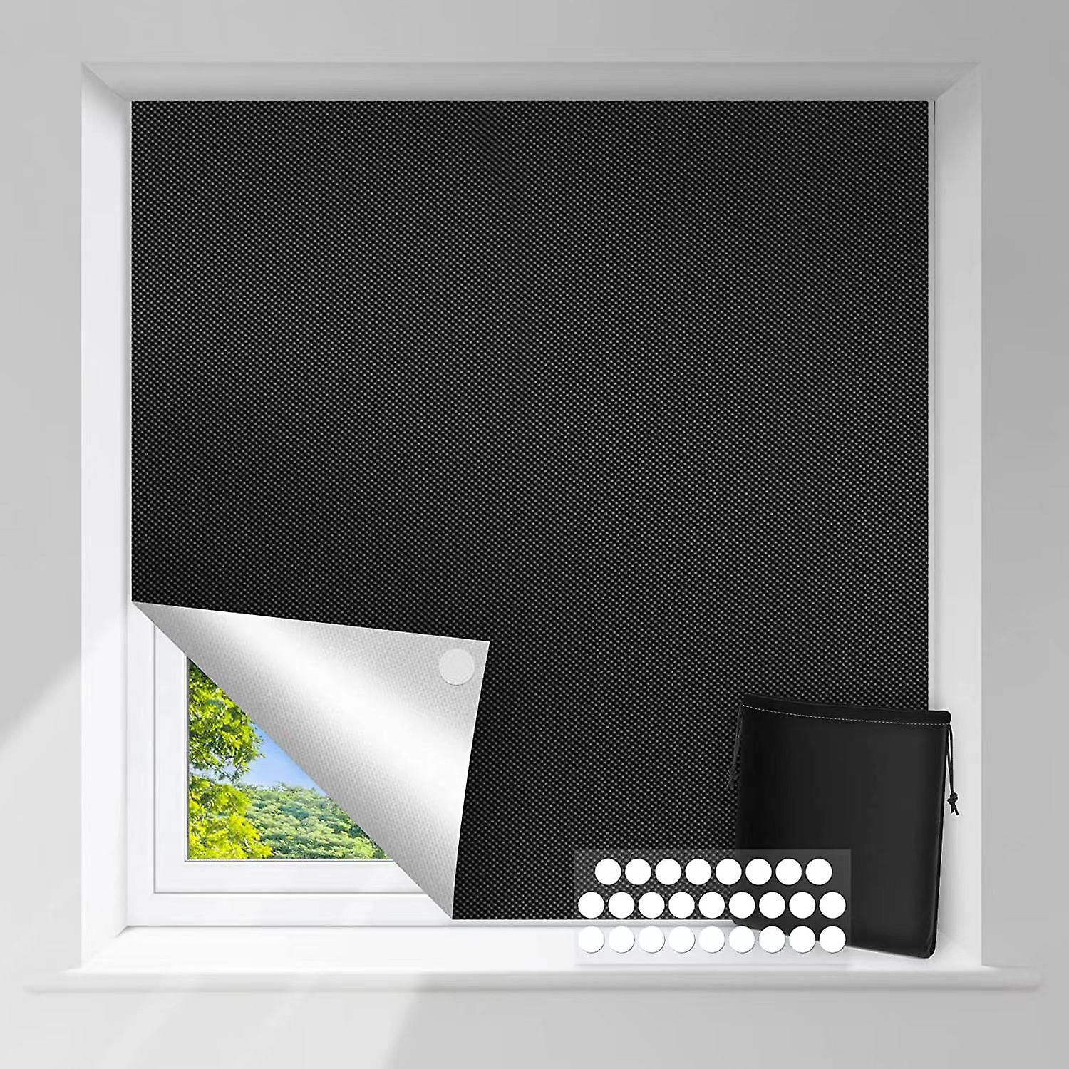 Blackout Curtains, Window Blackout Fabric Portable Blackout Roller Blind For Bedroom,baby Nursery SX