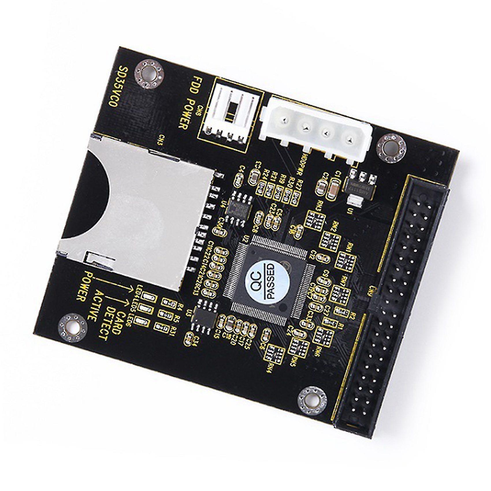 Sd To 3.5 Inch Ide 40 Pin Converter Card Ide Sd Card Adapter Ssd Embedded Storage Adapter Card Ide