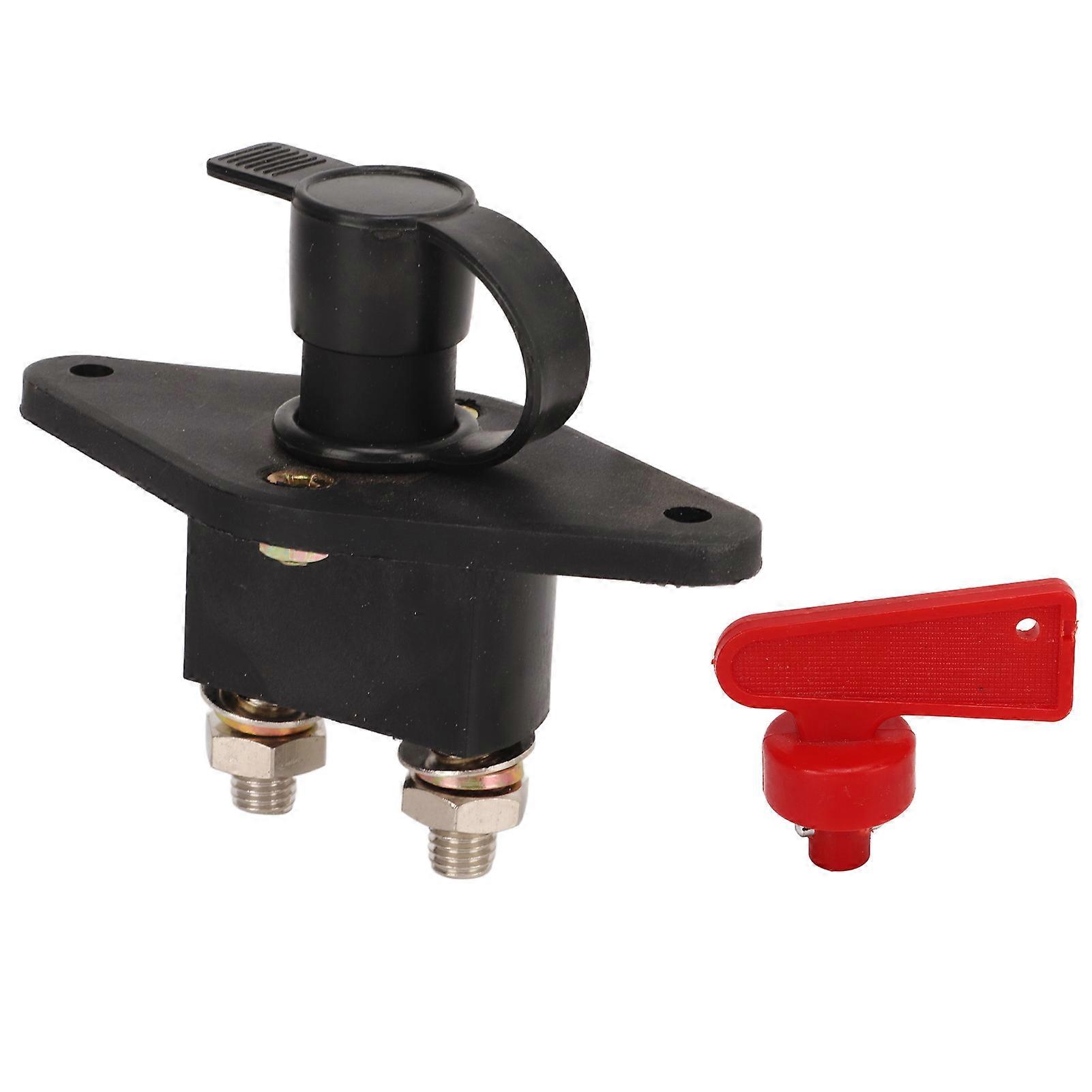 Waterproof battery isolator switch for auto 12V 24V 200A with key