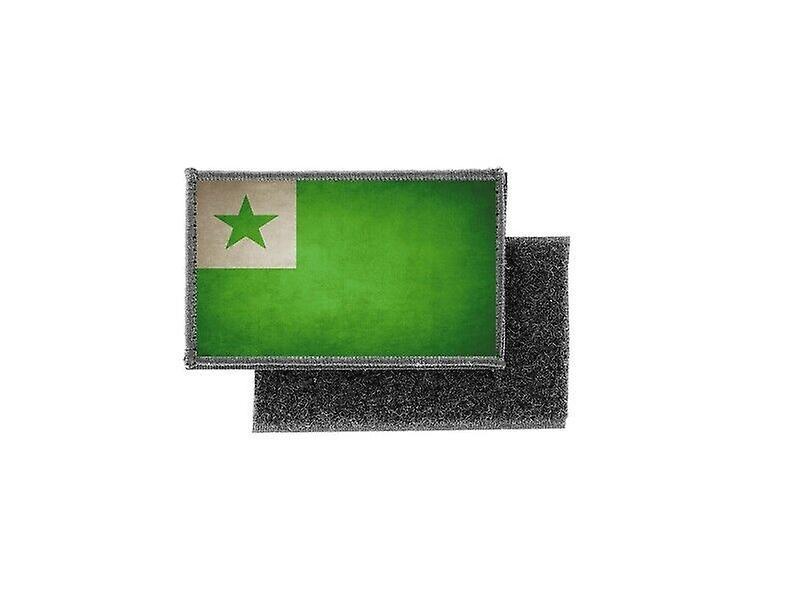 Patch ecusson prints vintage flag esperanto badge